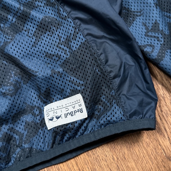 Puma x Red Bull Racing F1 Formula 1 Reversible Windbreaker Jacket Mens Large - Picture 10 of 15